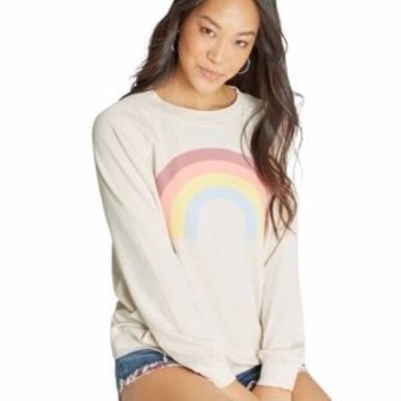 NWT Wildfox sweatshirt pullover Light Hearted - Picture 3 of 7
